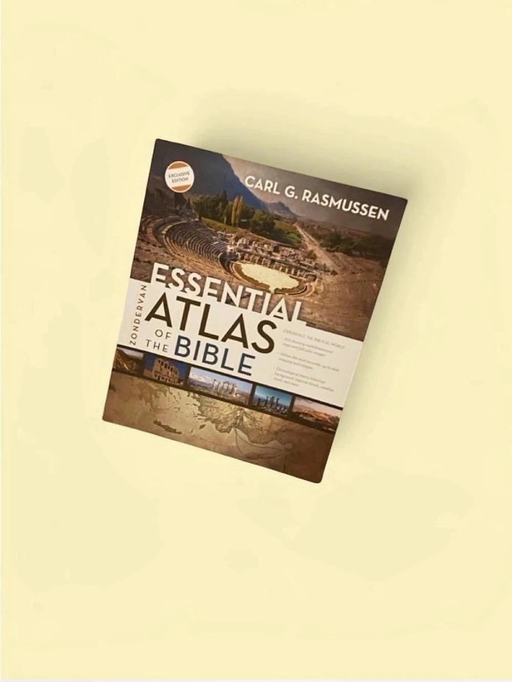 Zondervan Essential Atlas of the Bible Brown & Blue